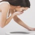Pregnant woman with morning sickness